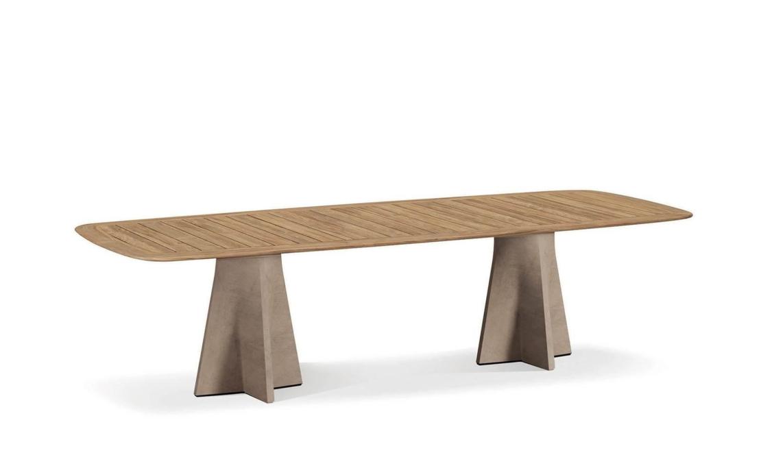 Стол модель Brutalist Outdoor фабрики Minotti - Giampiero Tagliaferri