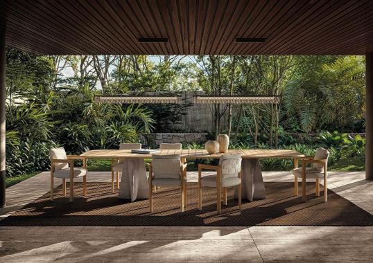 Стол Brutalist Outdoor от Minotti image 3