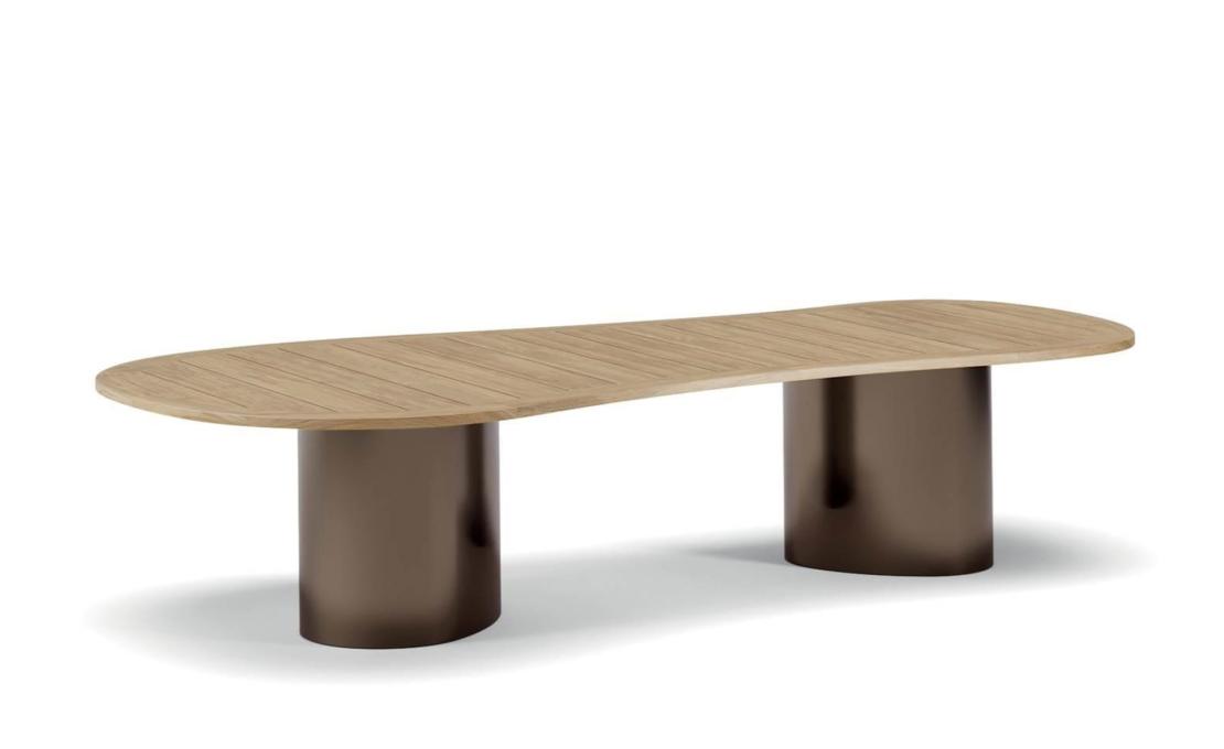 Стол модель Bézier Dining Outdoor фабрики Minotti - Marcio Kogan