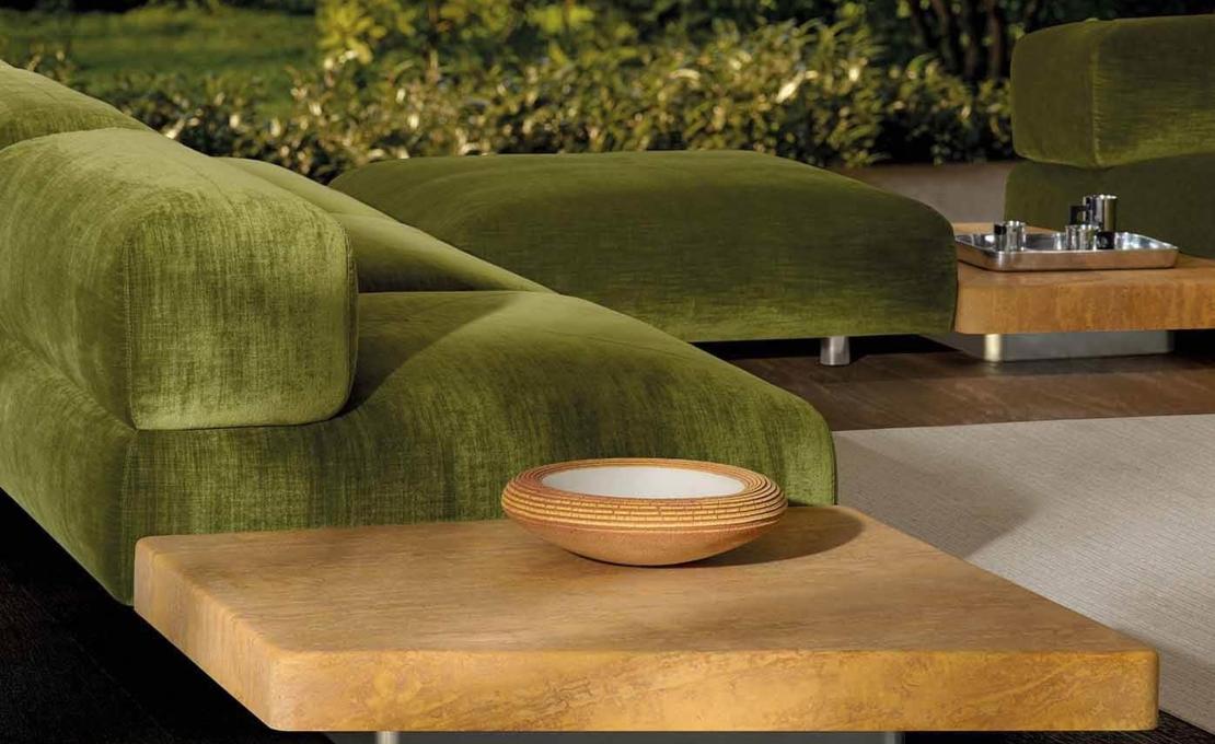Журнальный столик модель Orion Outdoor фабрики Minotti - Giampiero Tagliaferri