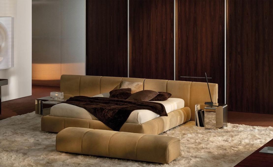 Кровать модель Ruffle фабрики Minotti - GamFratesi