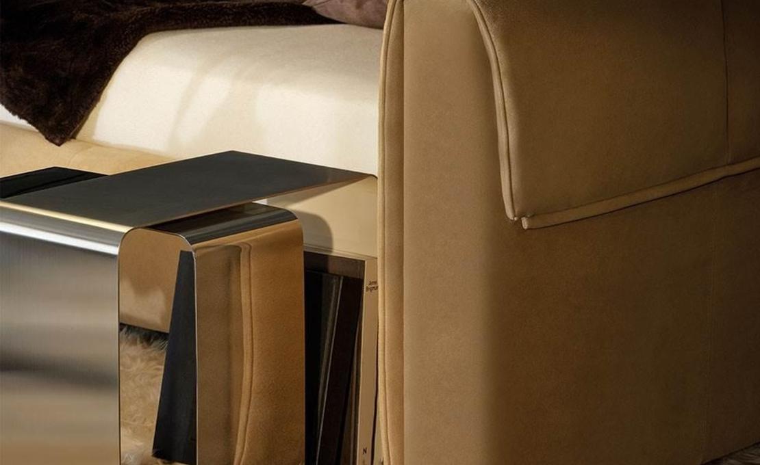 Кровать модель Ruffle фабрики Minotti - GamFratesi