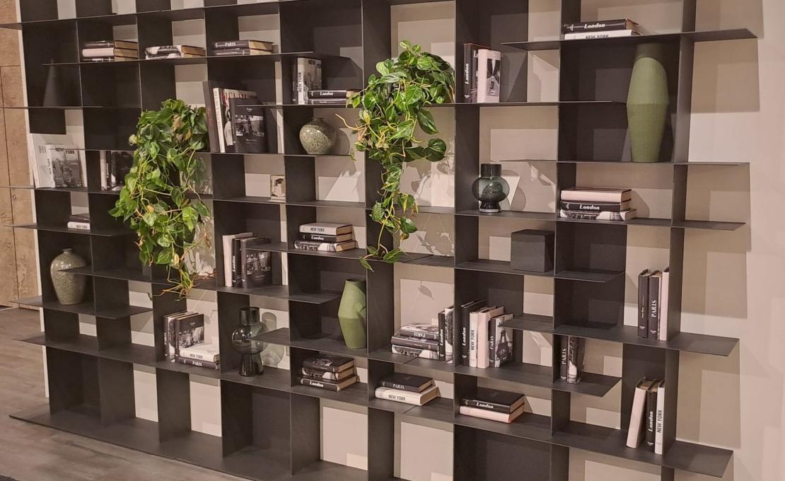 Стеллаж для книг модель LOFT фабрики Tonin Casa - Mottin - Barbieri