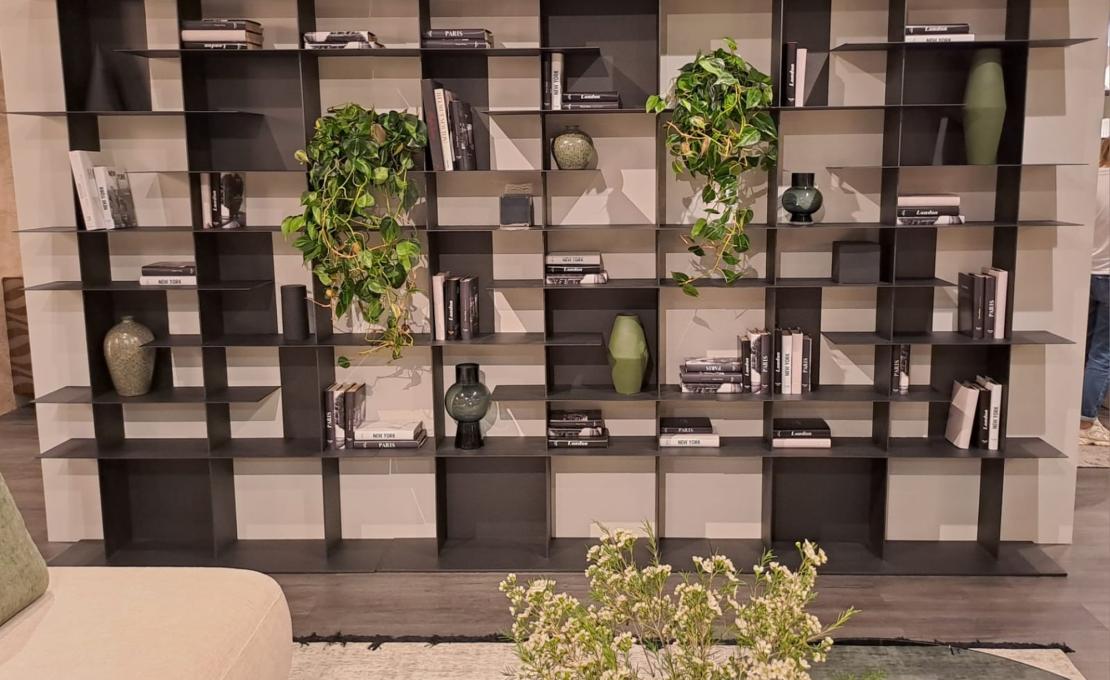 Стеллаж для книг модель LOFT фабрики Tonin Casa - Mottin - Barbieri