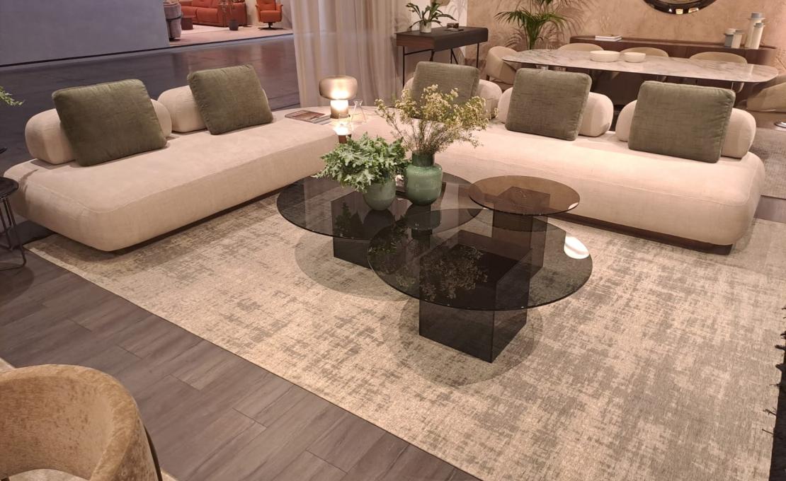 Диван модель Domus фабрики Tonin Casa - Borgonovo + Valsecchi