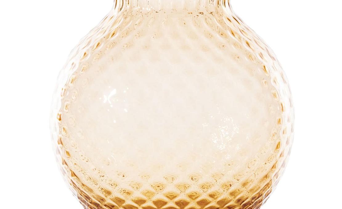 Декоративная Ваза от фабрики Venini модель Balloton Fiori Peach Glass #1