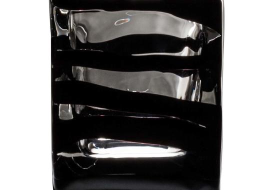 Декоративная ваза Venini Black Belt Square image 1