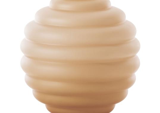 Декоративная ваза Venini Deco Medium Matte Peach Milk Murano Glass image 1