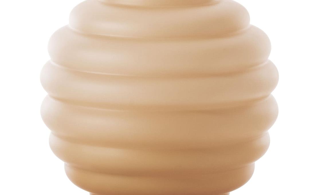 Декоративная Ваза от фабрики Venini модель Deco Medium Matte Peach Milk Murano Glass 
