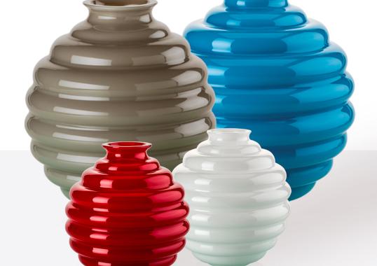 Декоративная Ваза от фабрики Venini модель Deco Red 