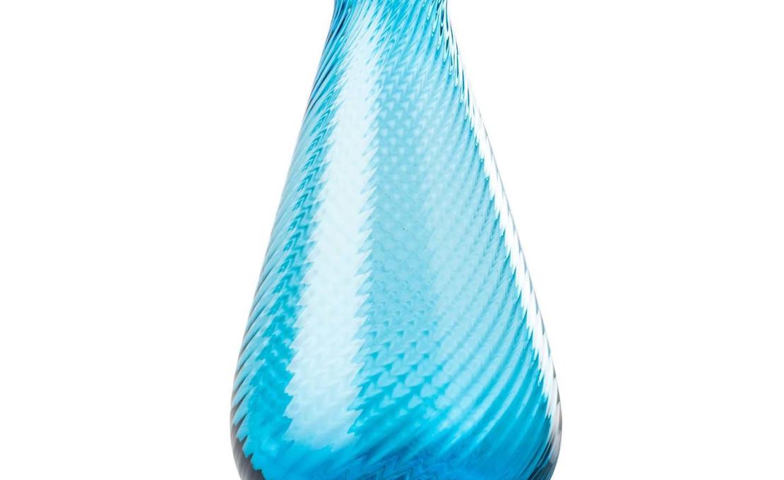 Декоративная Ваза от фабрики Venini модель Gemme Aquamarine