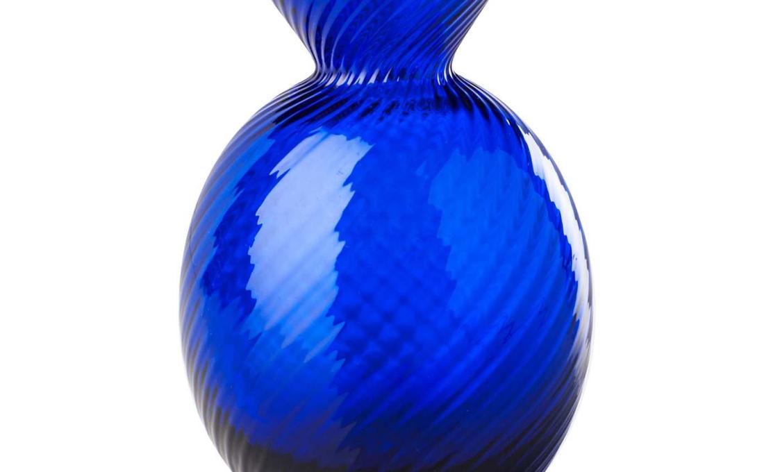 Декоративная Ваза от фабрики Venini модель Gemme Blue