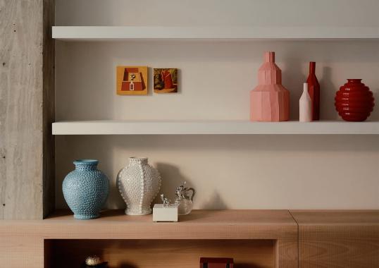 Декоративная Ваза от фабрики Venini модель Deco Red 