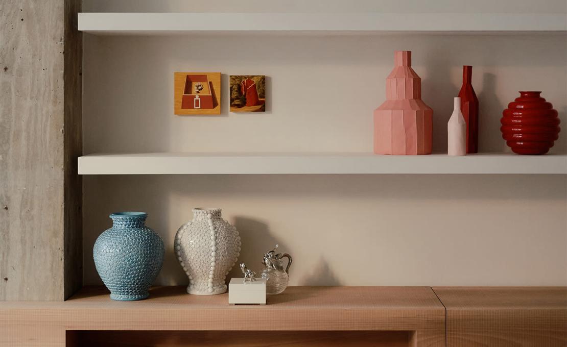 Декоративная Ваза от фабрики Venini модель Deco Red 
