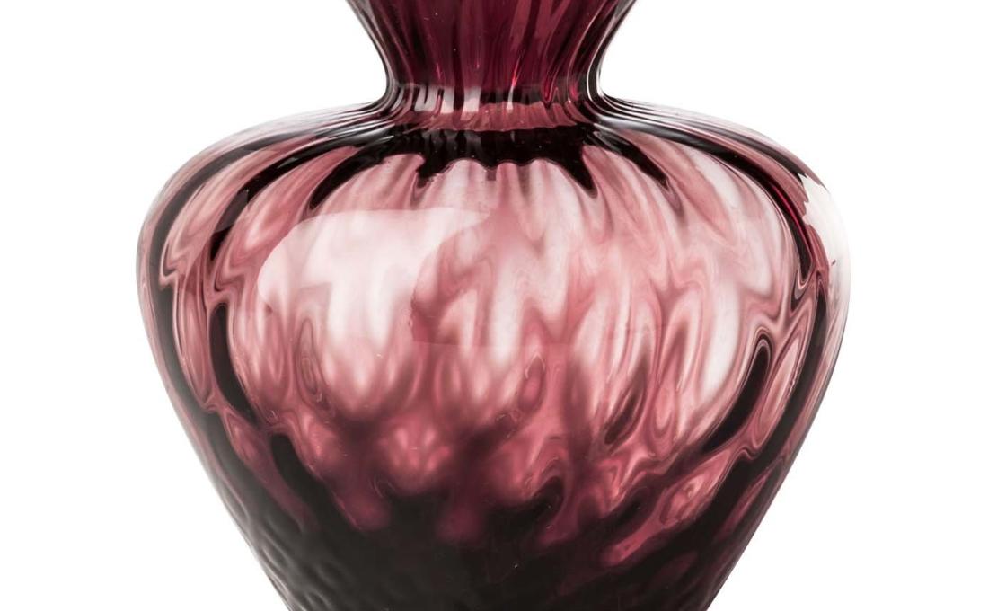 Декоративная Ваза от фабрики Venini модель Gemme Purple