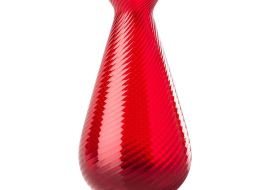Декоративная ваза Venini Gemme Red Rigadin image 1