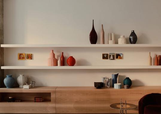 Декоративная Ваза от фабрики Venini модель Deco Red 