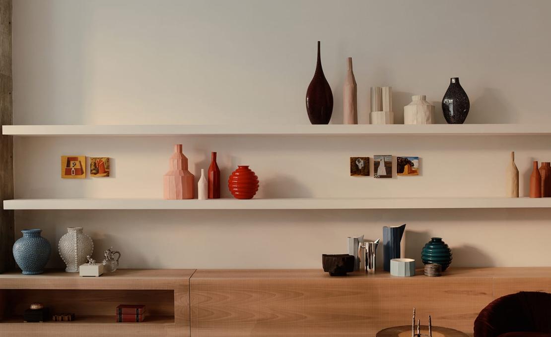 Декоративная Ваза от фабрики Venini модель Deco Red 