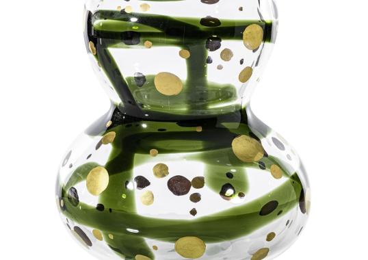 Декоративная ваза Venini Gran Bulbo Mini Gold image 1