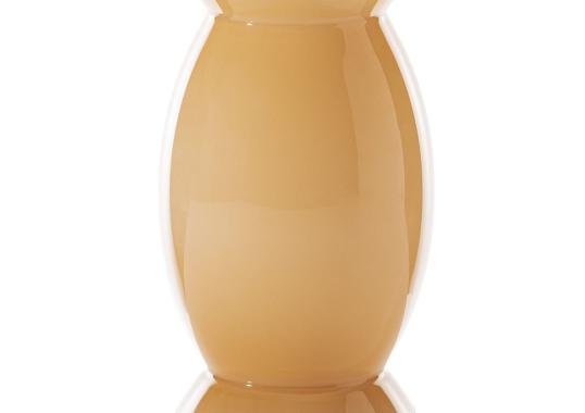 Декоративная ваза Venini Idalion Glossy Peach Milk image 1