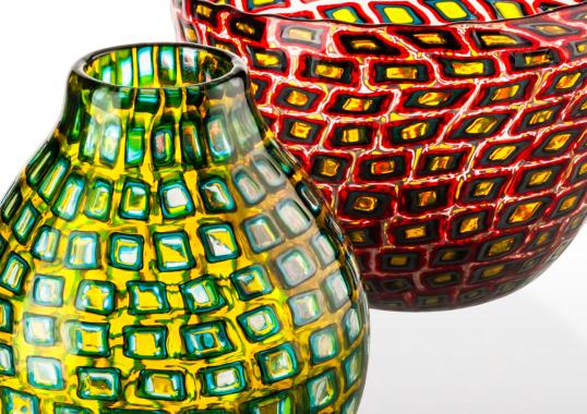 Декоративная ваза Venini Murrine Romane image 2