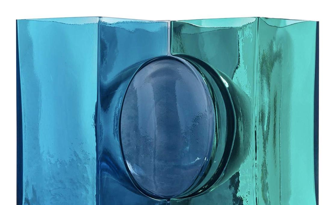 Декоративная Скульптура от фабрики Venini - Ando Cosmos Aqua-Green