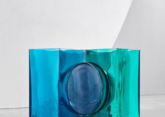 Декоративная Скульптура от фабрики Venini - Ando Cosmos Aqua-Green