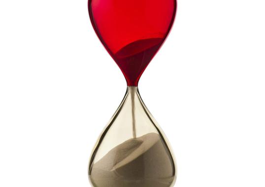 Настольные Принадлежности Venini Clessidra Red-Solumy-Yellow Hourglass image 1
