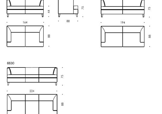 Диван от фабрики Wittmann модель HAVANNA-SOFA
