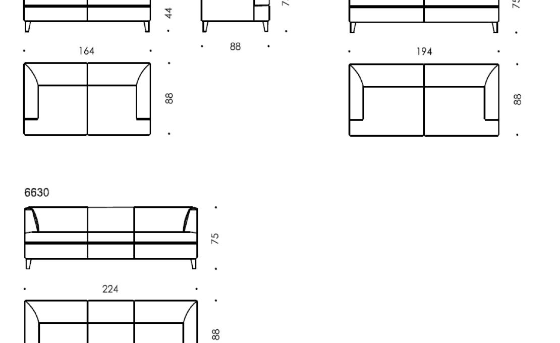 Диван от фабрики Wittmann модель HAVANNA-SOFA