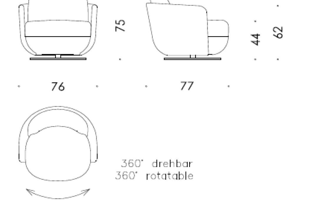 Кресло от фабрики Wittmann модель 29512