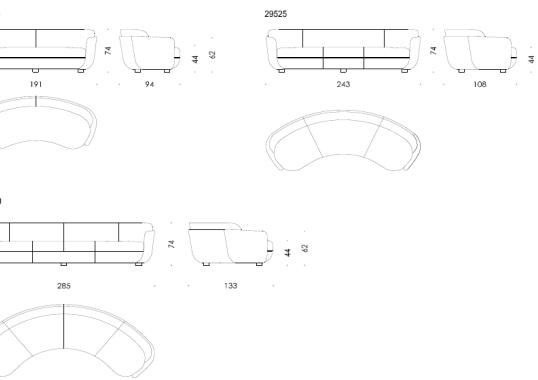 Диван от фабрики Wittmann модель MILES-SOFA