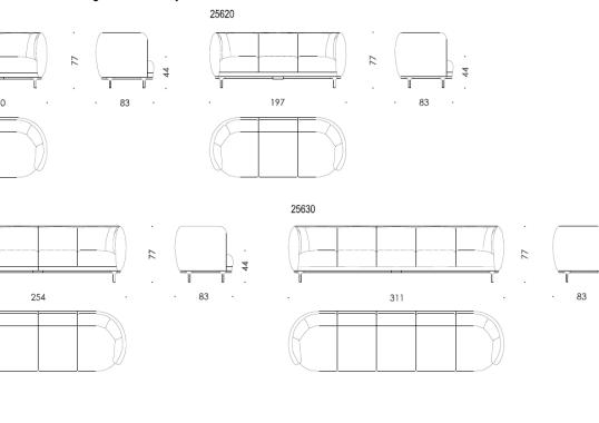 Диван от фабрики Wittmann модель VUELTA-SOFA