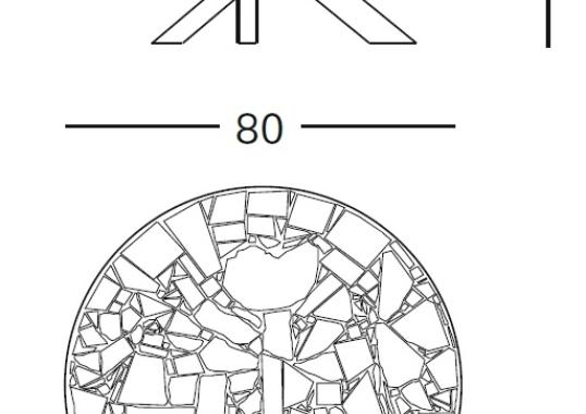 Журнальный столик от фабрики Zanotta модель 6860 POMPEI