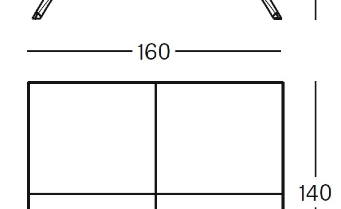 Стол от фабрики Zanotta модель 7020 MACAONE