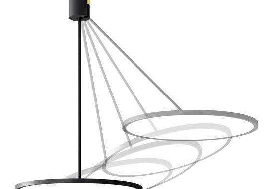 Подвесной светильник от фабрики Zava модель ALIOTH SUSPENSION LAMP