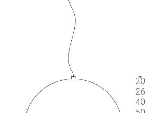 Подвесной светильник от фабрики Zava модель AMEDEO SUSPENSION LAMP