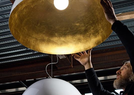 Подвесной светильник от фабрики Zava модель AMEDEO SUSPENSION LAMP