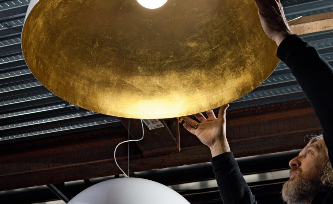 Подвесной светильник от фабрики Zava модель AMEDEO SUSPENSION LAMP