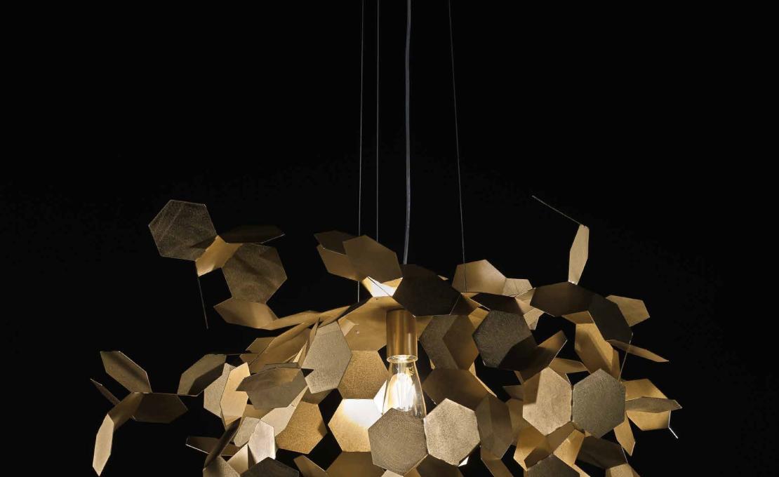 Подвесной светильник от фабрики Zava модель ANDROMEDA SUSPENSION LAMP