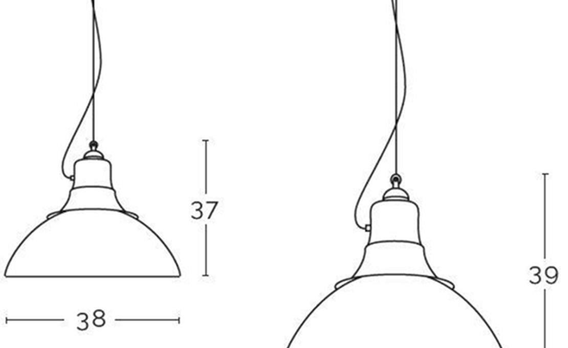 Подвесной светильник от фабрики Zava модель BERLINO SUSPENSION LAMP