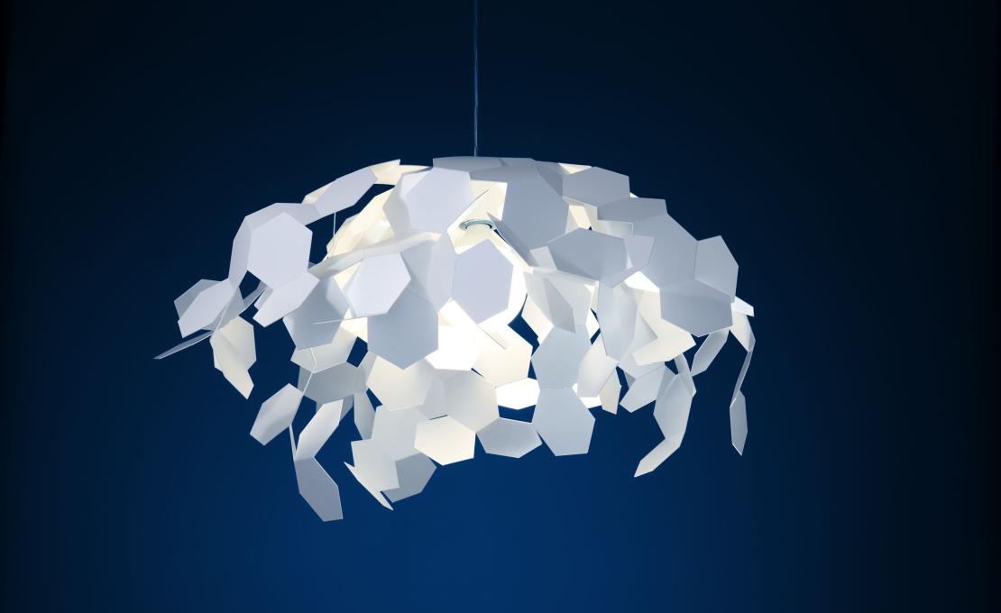 Подвесной светильник от фабрики Zava модель ANDROMEDA SUSPENSION LAMP