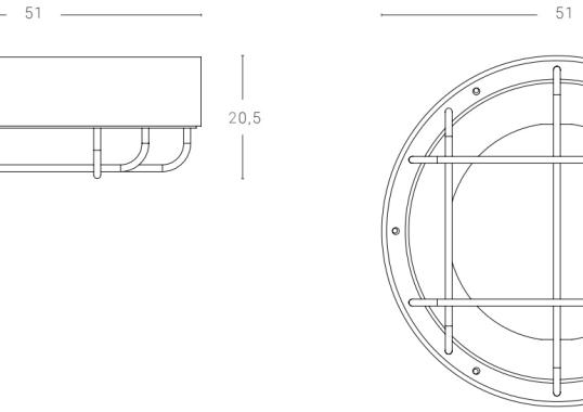 Настенный светильник Zava CANTIERE OUTDOOR CEILING LAMP image 2