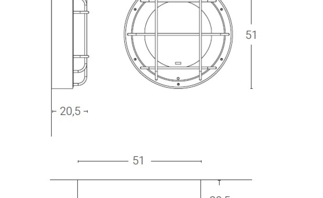 Настенный Светильник от фабрики Zava модель CG WX 51X