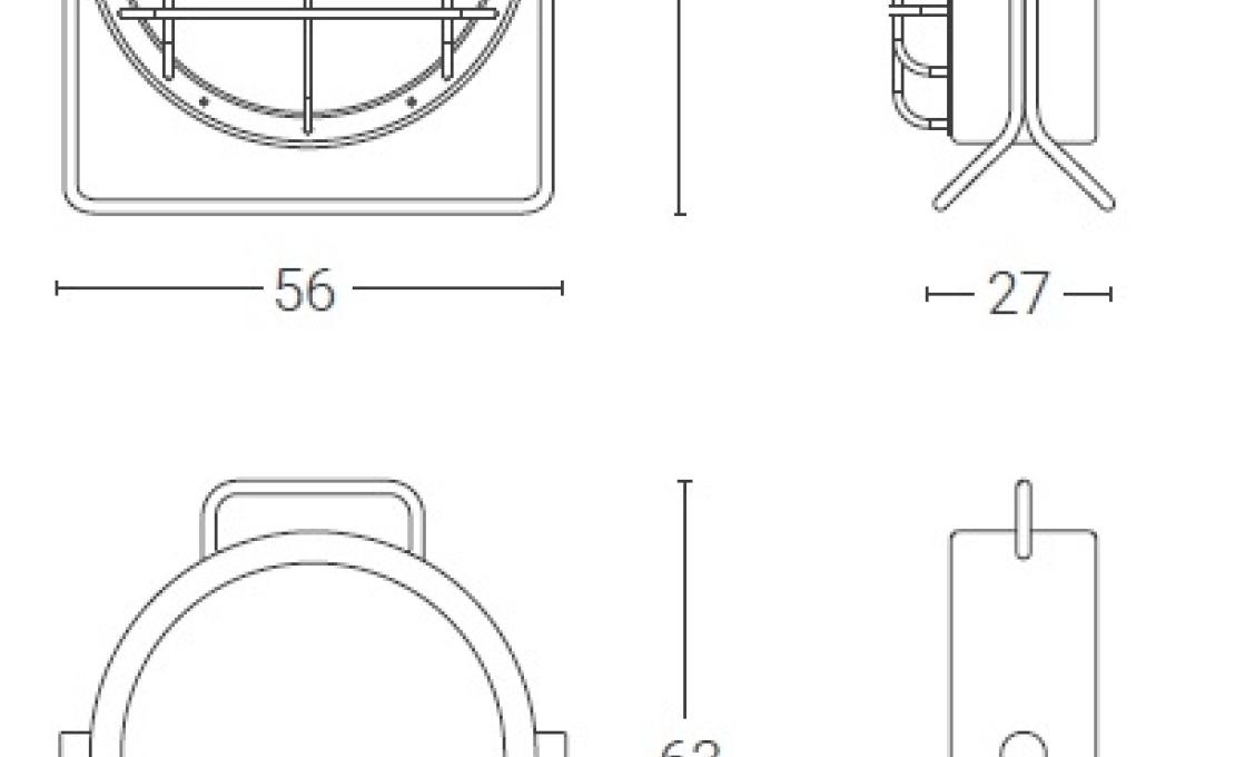 Уличное освещение от фабрики Zava модель CANTIERE OUTDOOR FLOOR LAMP