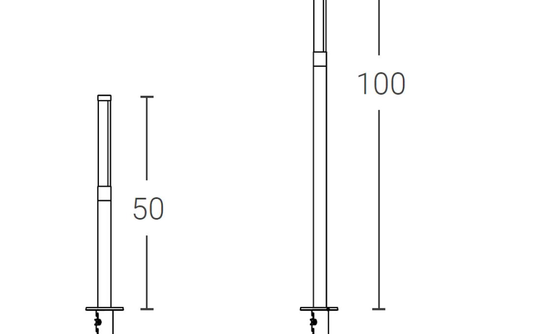 Торшер от фабрики Zava модель COSIMA OUTDOOR FLOOR LAMP