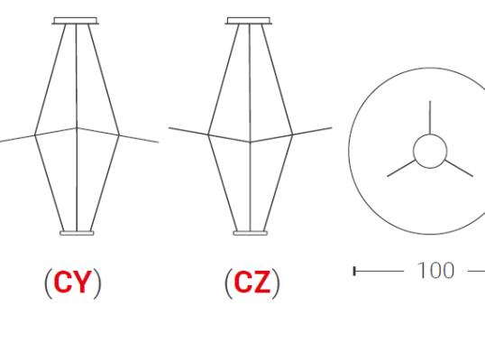 Подвесной светильник от фабрики Zava модель CYRCLE BIG PENDANT LAMP