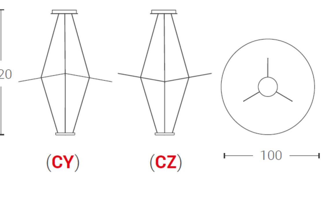 Подвесной светильник от фабрики Zava модель CYRCLE BIG PENDANT LAMP