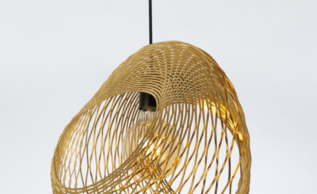 Подвесной светильник от фабрики Zava модель NET SUSPENSION LAMP 