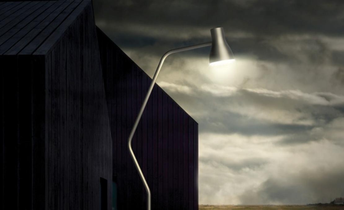 Уличное освещение от фабрики Zava модель PILS FLOOR LAMP